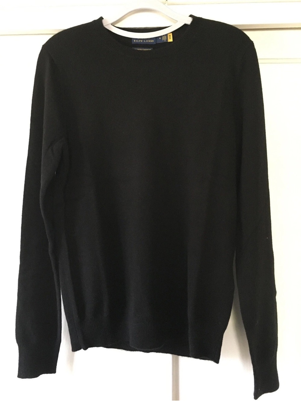 Polo Ralph Lauren  Black Crewneck Knit Sweater